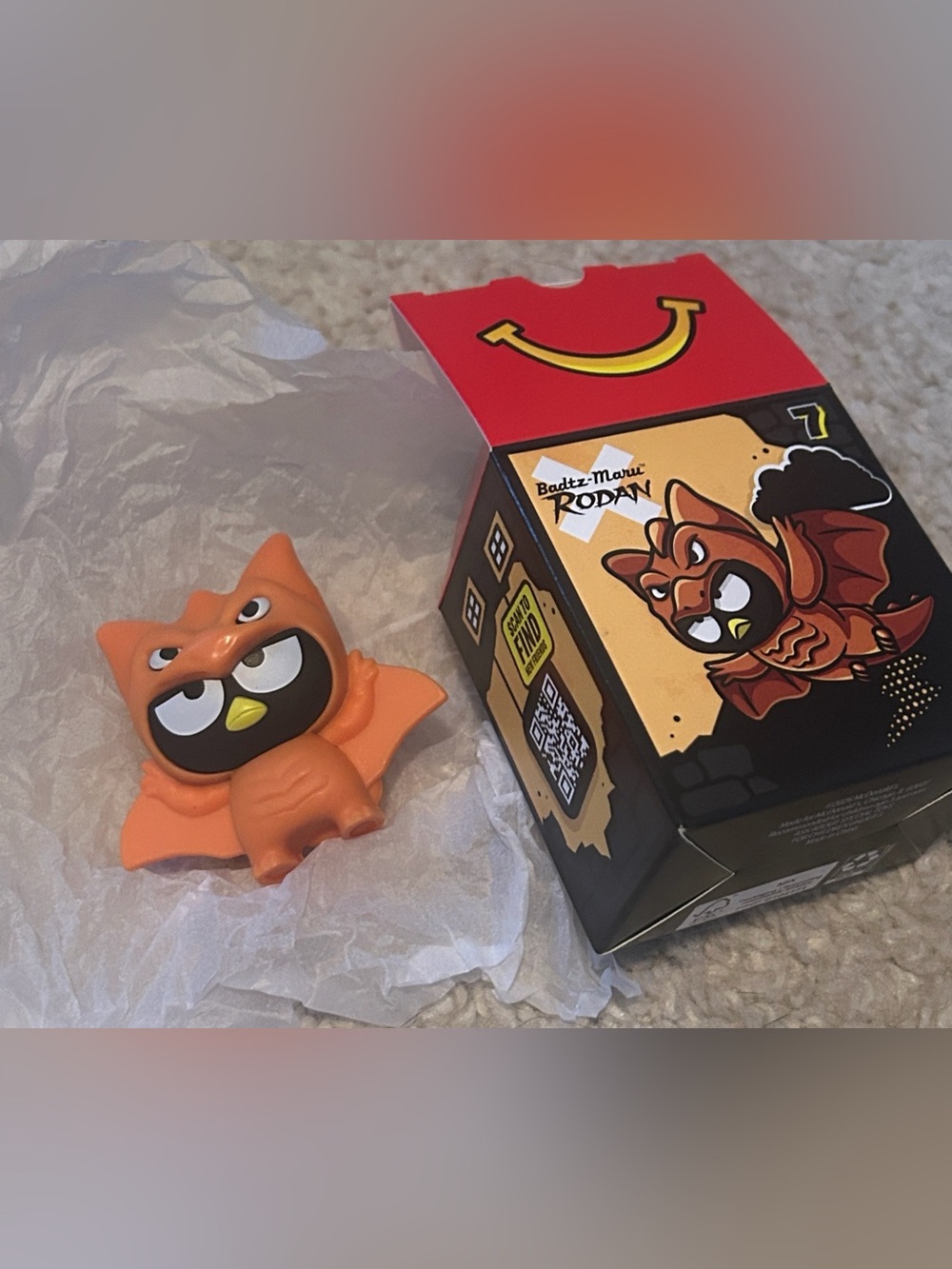 Badge-Maru Rodan - hello Kitty Godzilla McDonald’s Collab